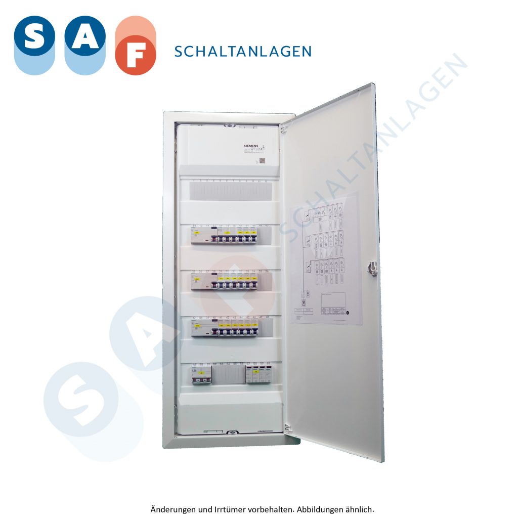 uP-Wohnungsverteiler 4-reihig