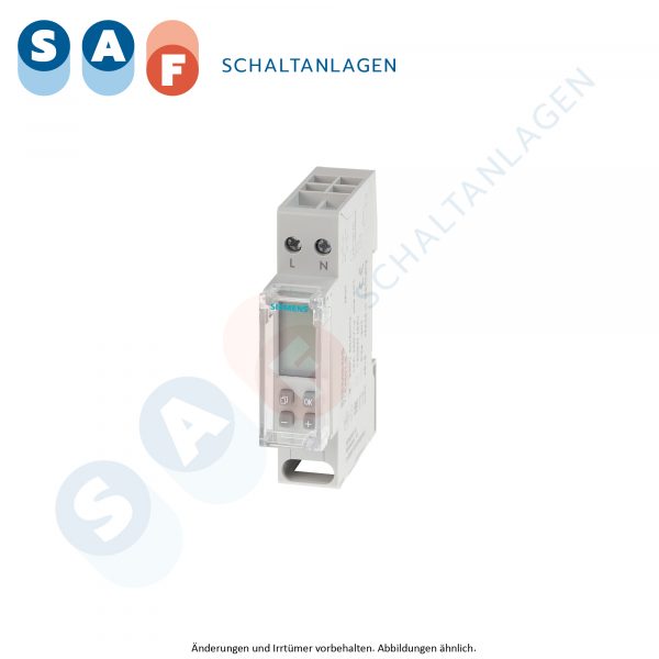 Wochenschaltuhr, 1-Kanal