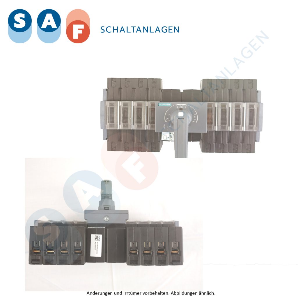 Siemens, 3KC041-62ME0-00AA0, Lastumschalter, 4polig, 16A