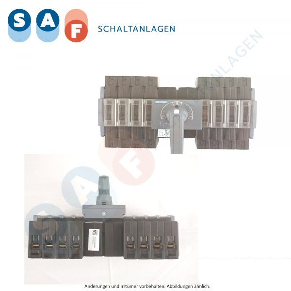 Siemens, 3KC041-62ME0-00AA0, Lastumschalter, 4polig, 16A