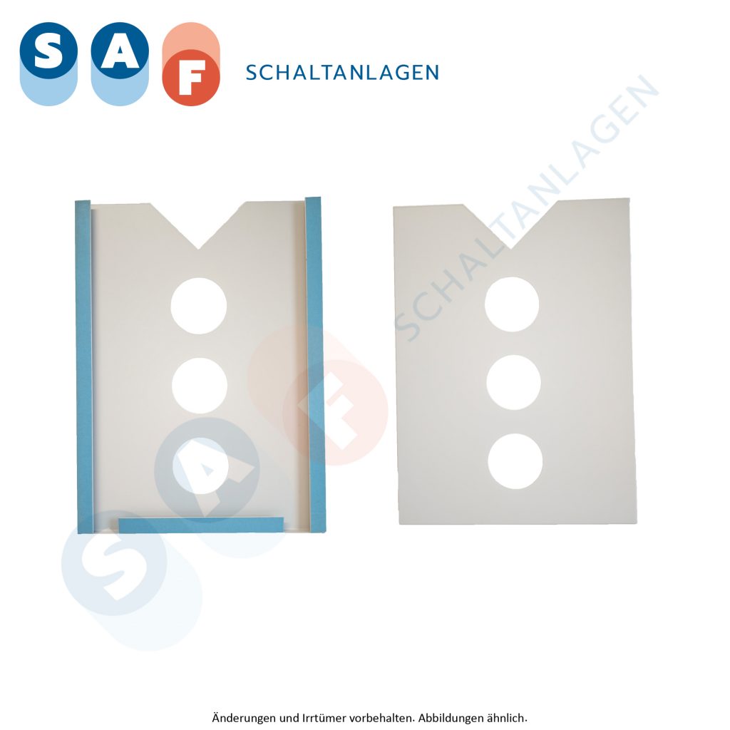 Siemens, 8GK9-910-0KK22, Schaltplantasche A3, Stahlblech