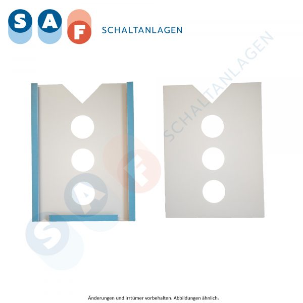 Siemens, 8GK9-910-0KK22, Schaltplantasche A3, Stahlblech